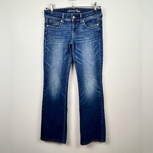 American Eagle Bootcut Jeans Size 8 Long Vintage